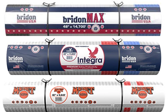 Bridon net wrap.