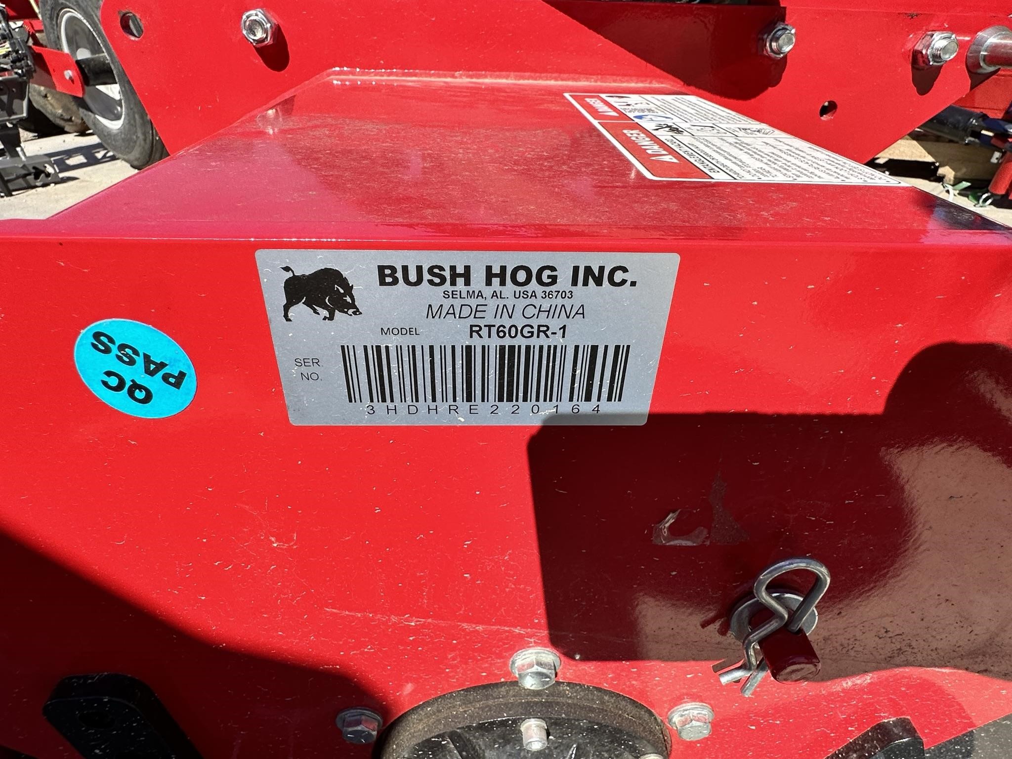 2023 Bush Hog RT60G