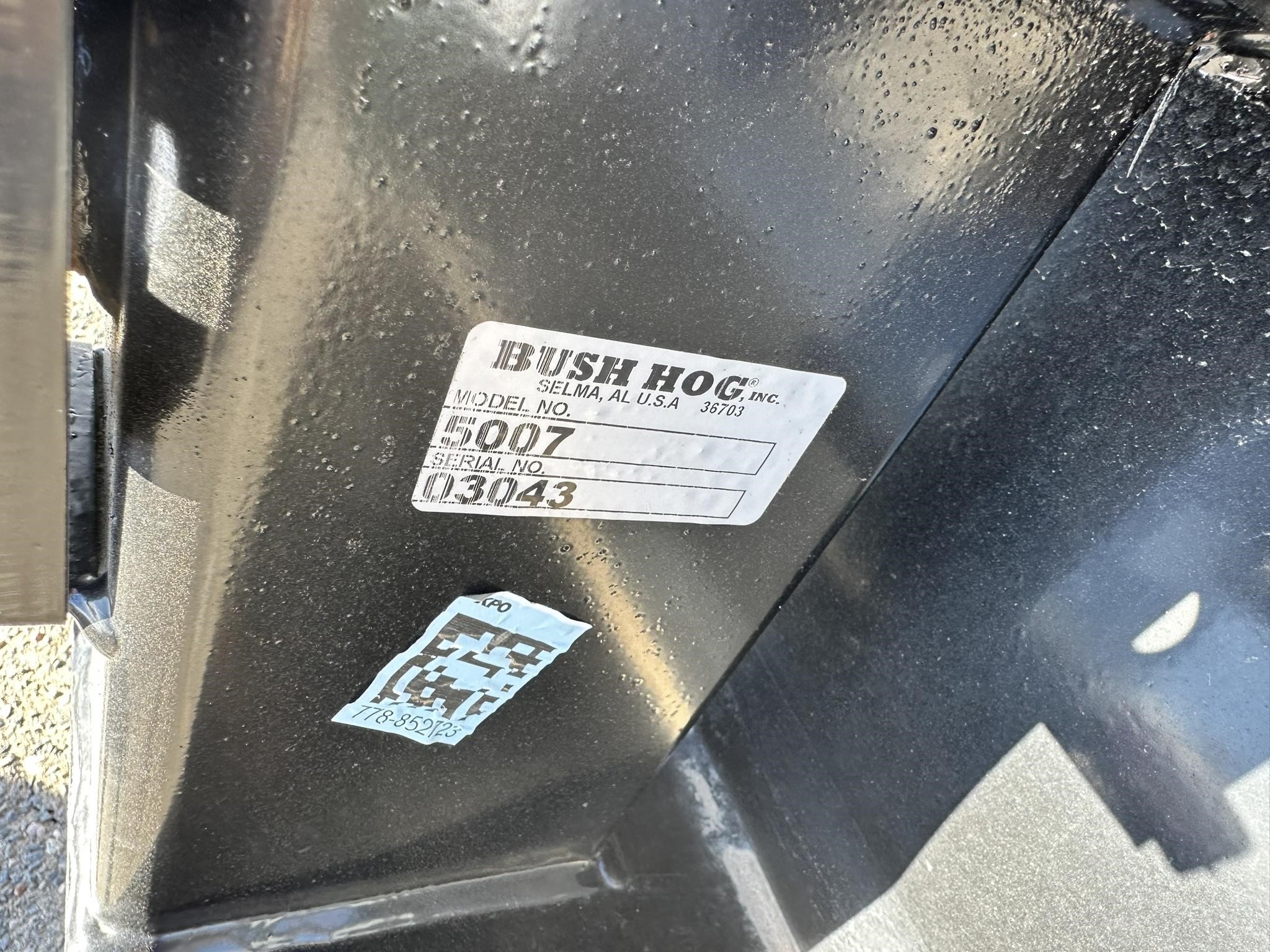 2023 Bush Hog 5007