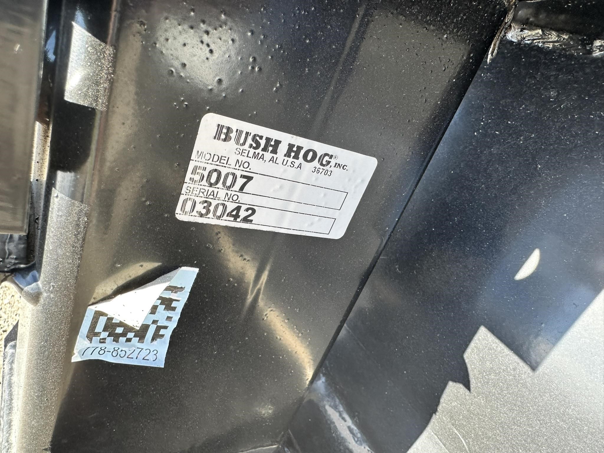 2023 Bush Hog 5007