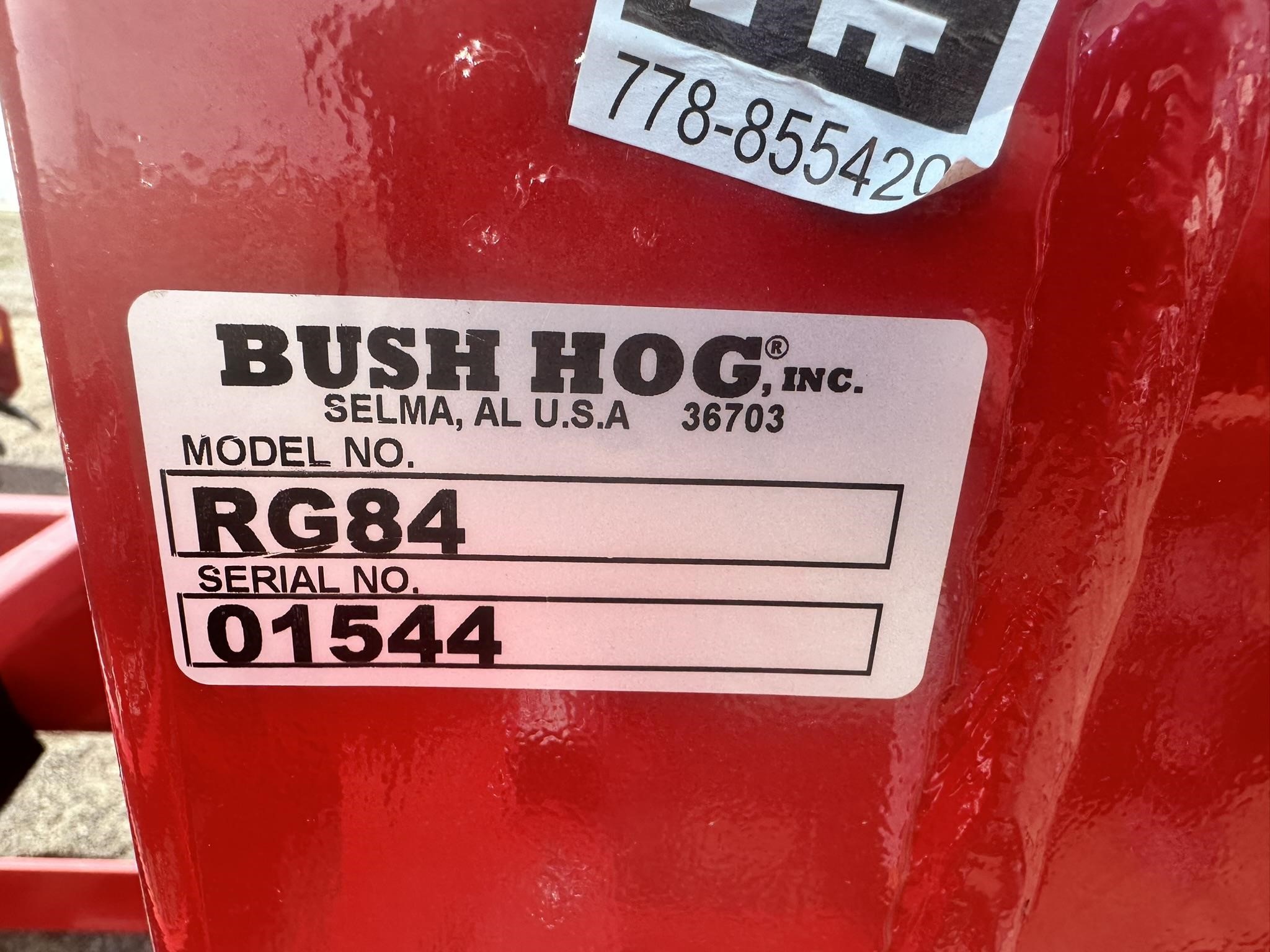 2024 Bush Hog RG84