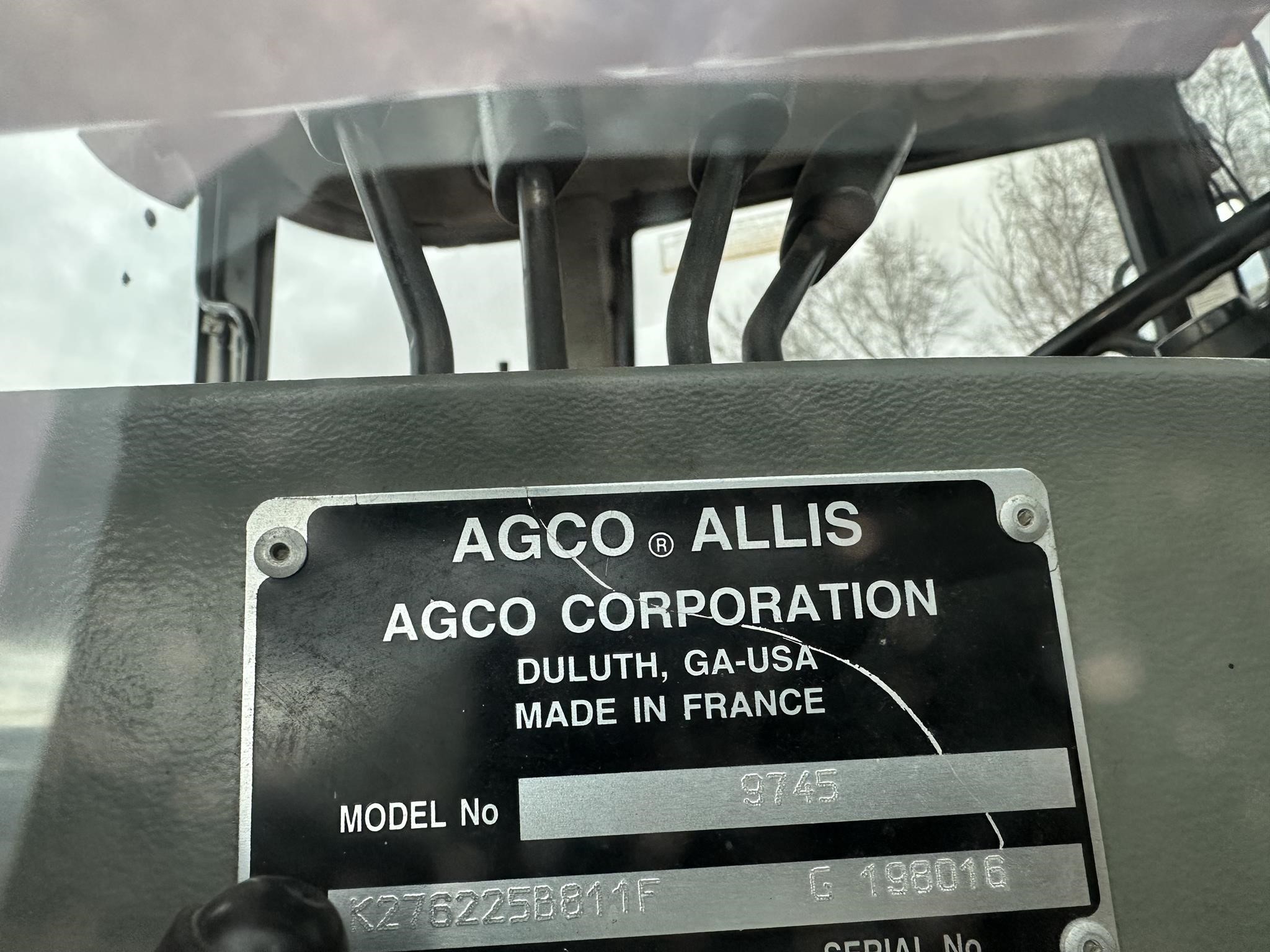 1998 Agco Allis 9745